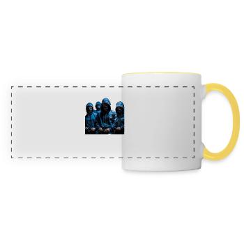Crazygamerz - Panoramic Mug - white/yellow - Front