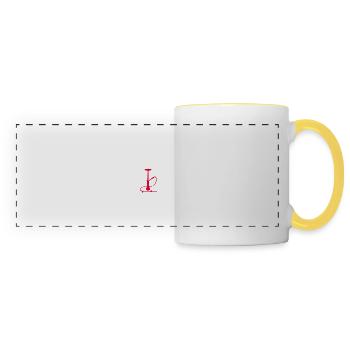 Best Nador Souvenir Shisha - Panoramic Mug - white/yellow - Front