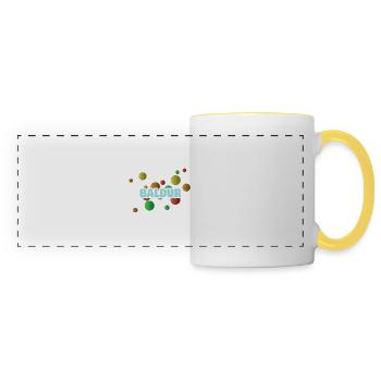 Baldur ball pit - Panoramic Mug - white/yellow - Front