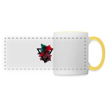 Color and water - Panoramic Mug - white/yellow - Front
