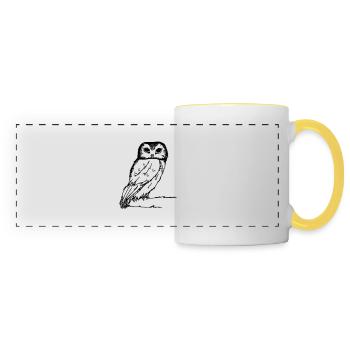 Buhu - Panoramic Mug - white/yellow - Front