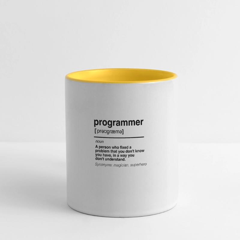 Funny software developer engineer programmer Panoramic Mug