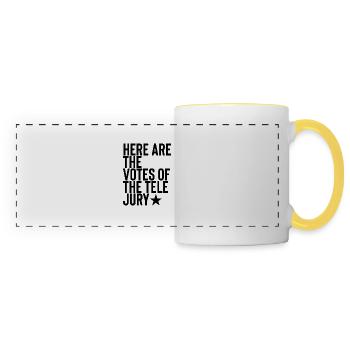 EUROVISION Song Contest - Panoramic Mug - white/yellow - Front