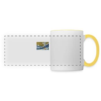 Shar Pei - Panoramic Mug - white/yellow - Front