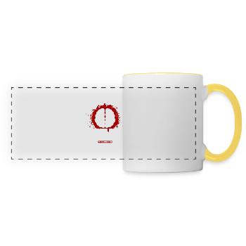 Humorous Thoughts Of The Neurosurgeon - Panoramic Mug - white/yellow - Front