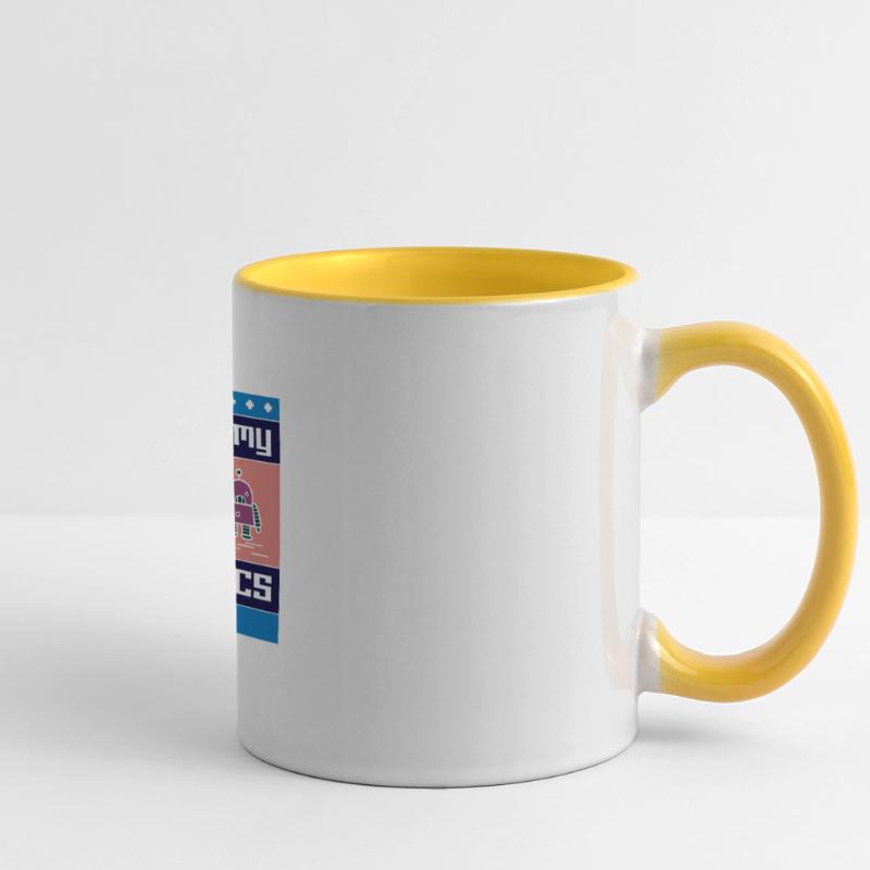 Robotics Engineering Robot Mechanic Engineering Panoramic Mug