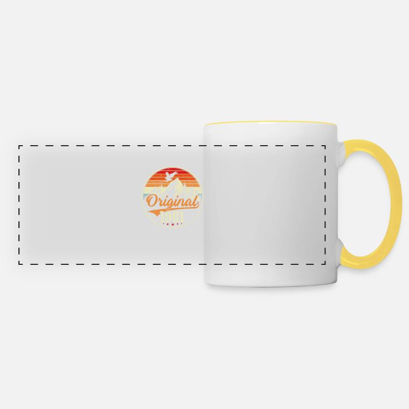Original 1981 - Panoramic Mug - white/yellow