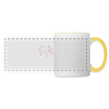 Stomp Out Bullying Funny Back To School Education - Panoramic Mug - white/yellow - Front