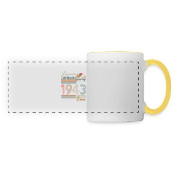 SEPTEMBER 1943 - Panoramic Mug - white/yellow - Front