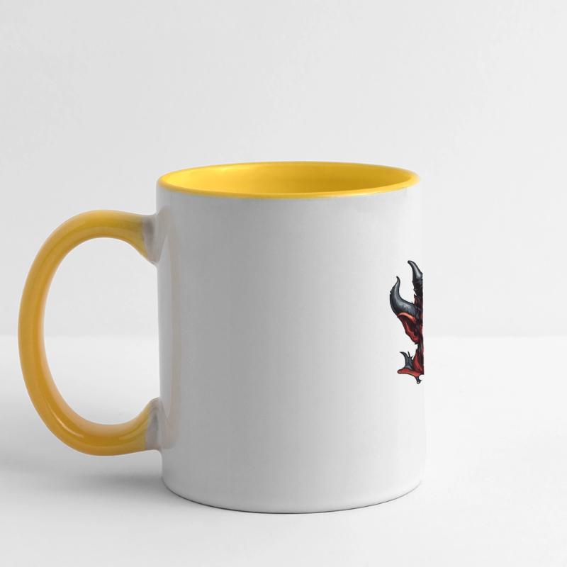 Devil / Hell / Horror / Devilish / Evil Panoramic Mug