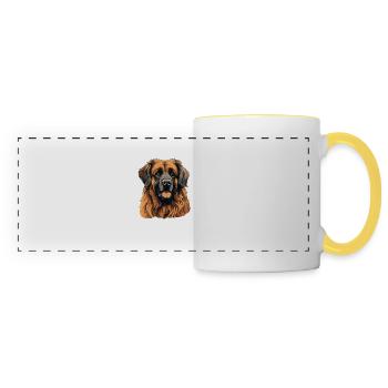 Leonberger - Panoramic Mug - white/yellow - Front