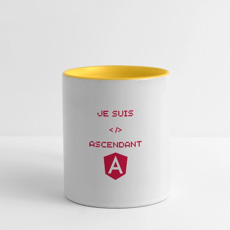Angular Developer Gift Panoramic Mug
