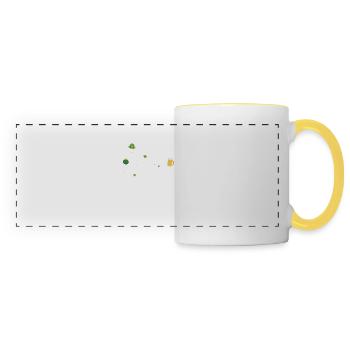 Shenanigans Leader St. Patty's T-shirt - Panoramic Mug - white/yellow - Front