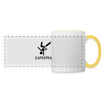 Capoeira - Panoramatasse - Weiß/Gelb - Vorne