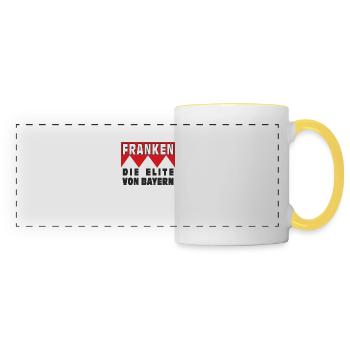 FRANCONIA THE ELITE OF BAVARIA - Panoramic Mug - white/yellow - Front