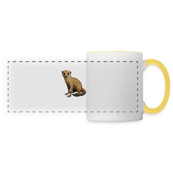 Mongoose's Mongoose - Panoramic Mug - white/yellow - Front