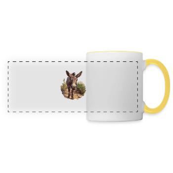 Mules Mule - Panoramic Mug - white/yellow - Front