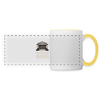 Museum - Panoramic Mug - white/yellow - Front