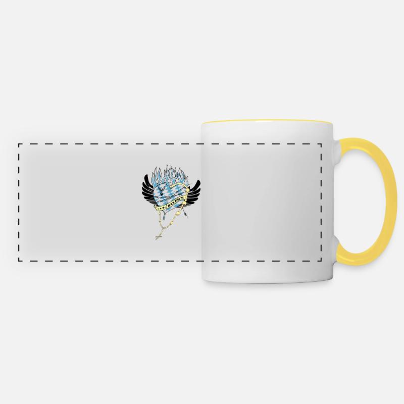 Bavaria - Panoramic Mug - white/yellow