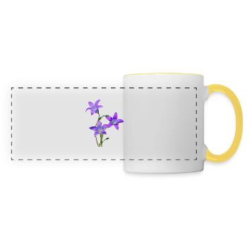Bluebells - Panoramic Mug - white/yellow - Front