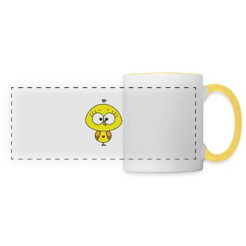 Chick - Panoramic Mug - white/yellow - Front