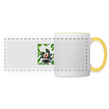Sapodilla - Panoramic Mug - white/yellow - Front