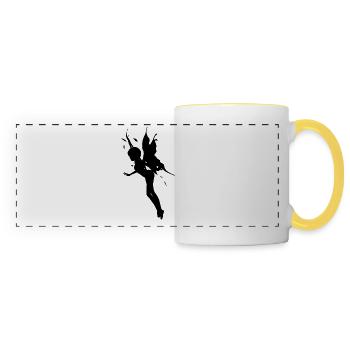 fata - Tazza panoramica - bianco/giallo - Fronte