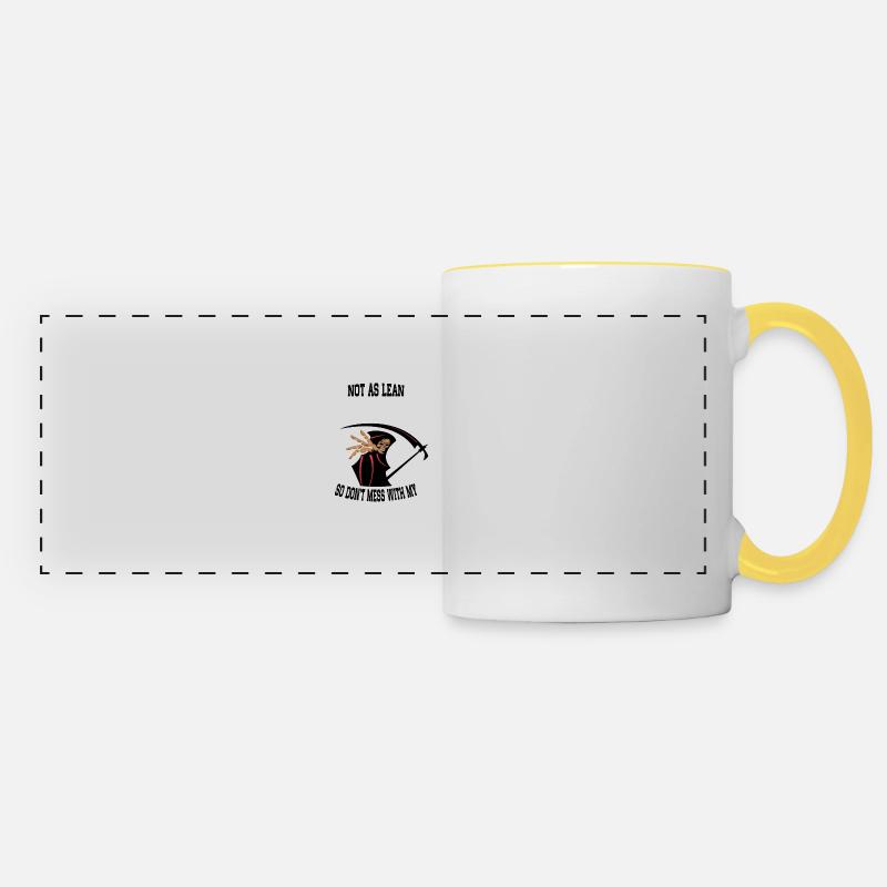 Grandad - Panoramic Mug - white/yellow