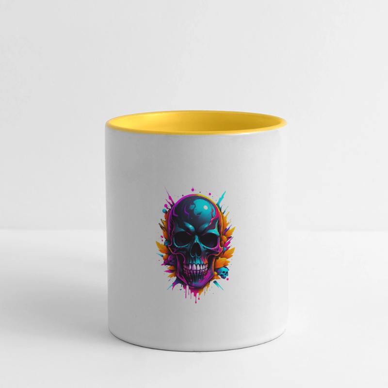 Skull Panoramic Mug