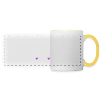 Hen Party Crew Hen - Panoramic Mug - white/yellow - Front