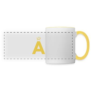 A like Alvin - Panoramic Mug - white/yellow - Front