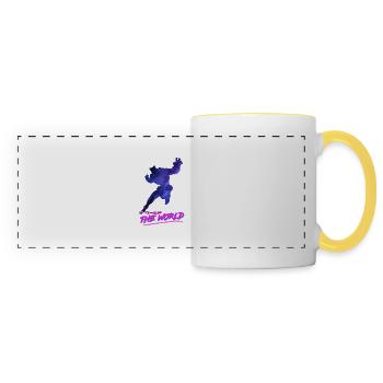 The World Outrun - Panoramic Mug - white/yellow - Front