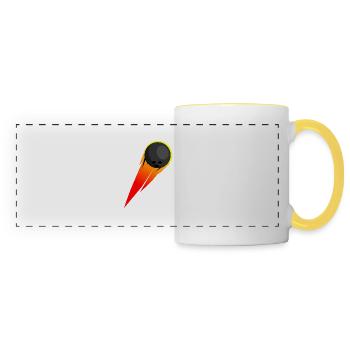Bowling - Panoramic Mug - white/yellow - Front