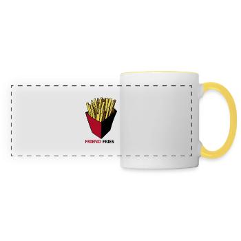 French Fries - Panoramic Mug - white/yellow - Front