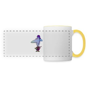 Cold Soldier - Panoramic Mug - white/yellow - Front