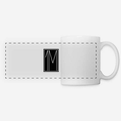 1M/One MVMNT Logo schwarz - Panoramatasse