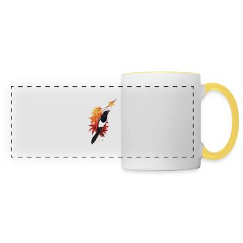 Pie - Panoramic Mug - white/yellow - Front