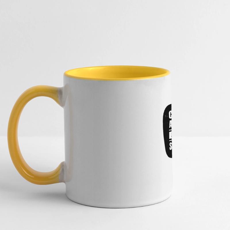 Informatique C Sharp Programmation Fun Blagues Cadeau Mug panoramique contrasté et blanc