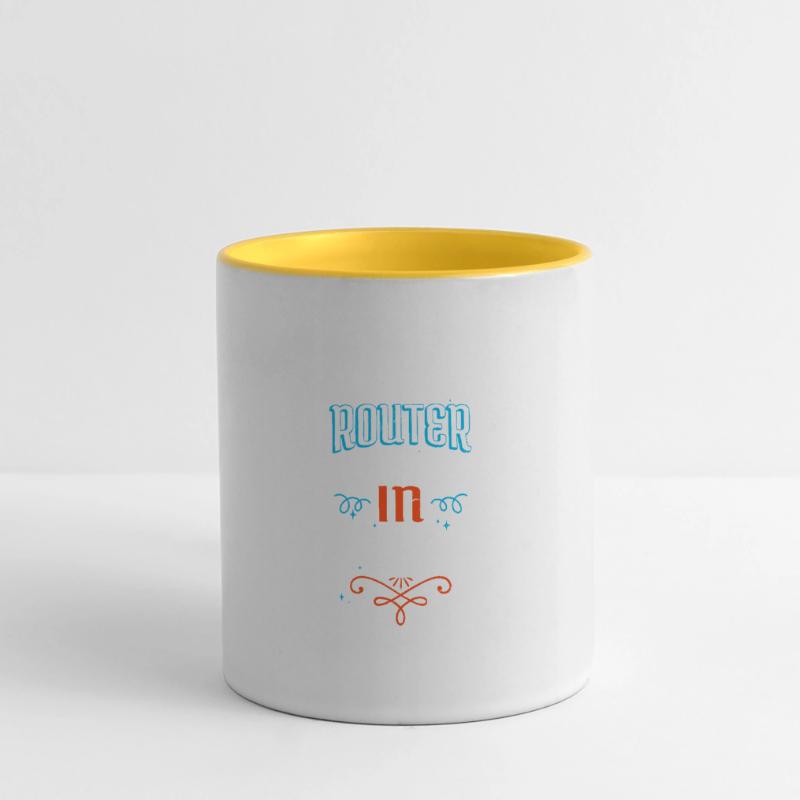 Joke Informatique Informatique C Sharp Programmation Mug panoramique contrasté et blanc