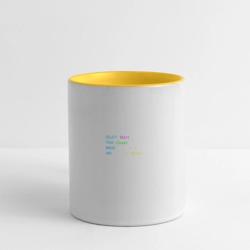 Funny SQL design for sql programmers, DBA, Panoramic Mug