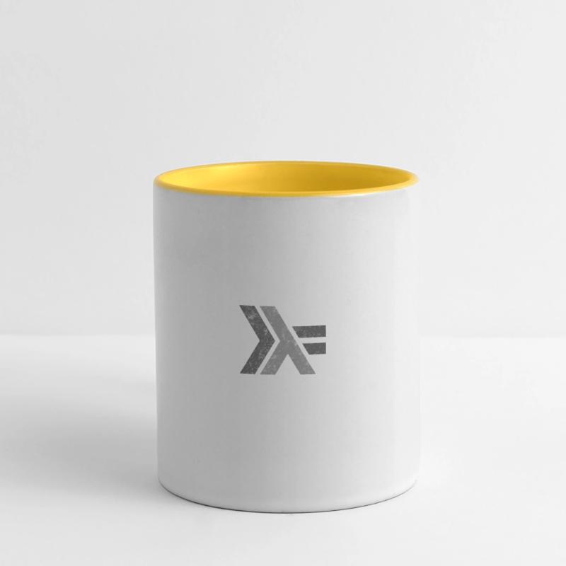 Haskell Programming Language Logo design Panoramic Mug