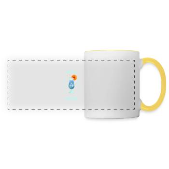 Hand Me A Long Island Iced Tea Alcohol Drinking - Panoramic Mug - white/yellow - Front