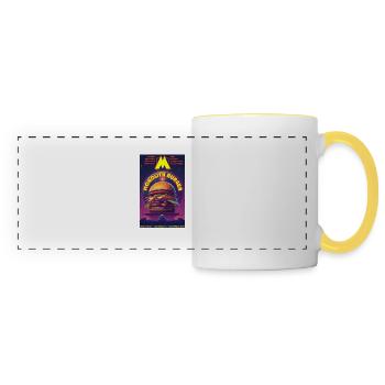 Monolith Burger - Panoramic Mug - white/yellow - Front