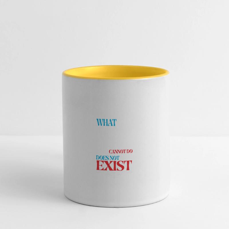 What God Cannot Do Does Not Exist NSPPD Panoramic Mug