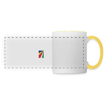 Seychelles - Panoramic Mug - white/yellow - Front