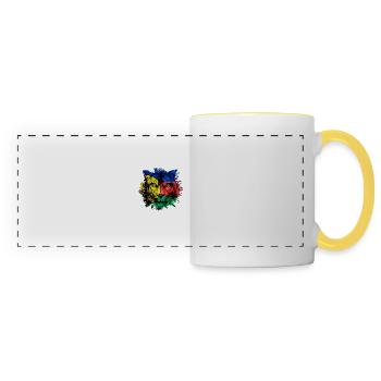 New Caledonia - Panoramic Mug - white/yellow - Front