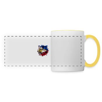 Philippines - Panoramic Mug - white/yellow - Front