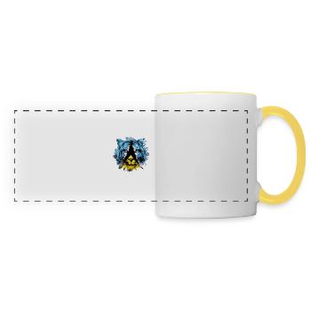 Saint Lucia - Panoramic Mug - white/yellow - Front