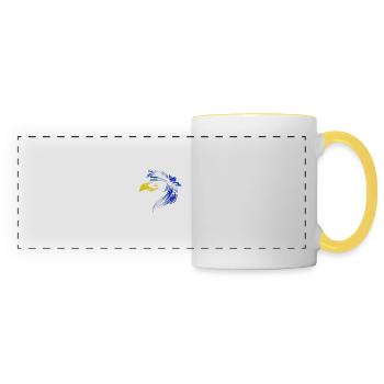 El Salvador - Panoramic Mug - white/yellow - Front