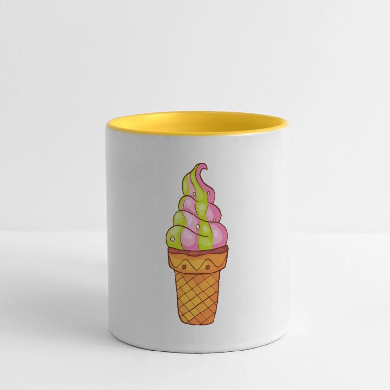 Softeis Eis Speiseeis Eiskrem Eiscreme Kugeleis Panoramatasse